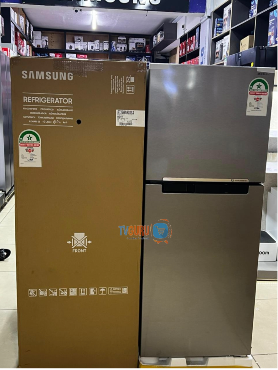 2021/11/1002054589.png Samsung 210L RT26HAR2DSA Double Door Fridge - Image 1
