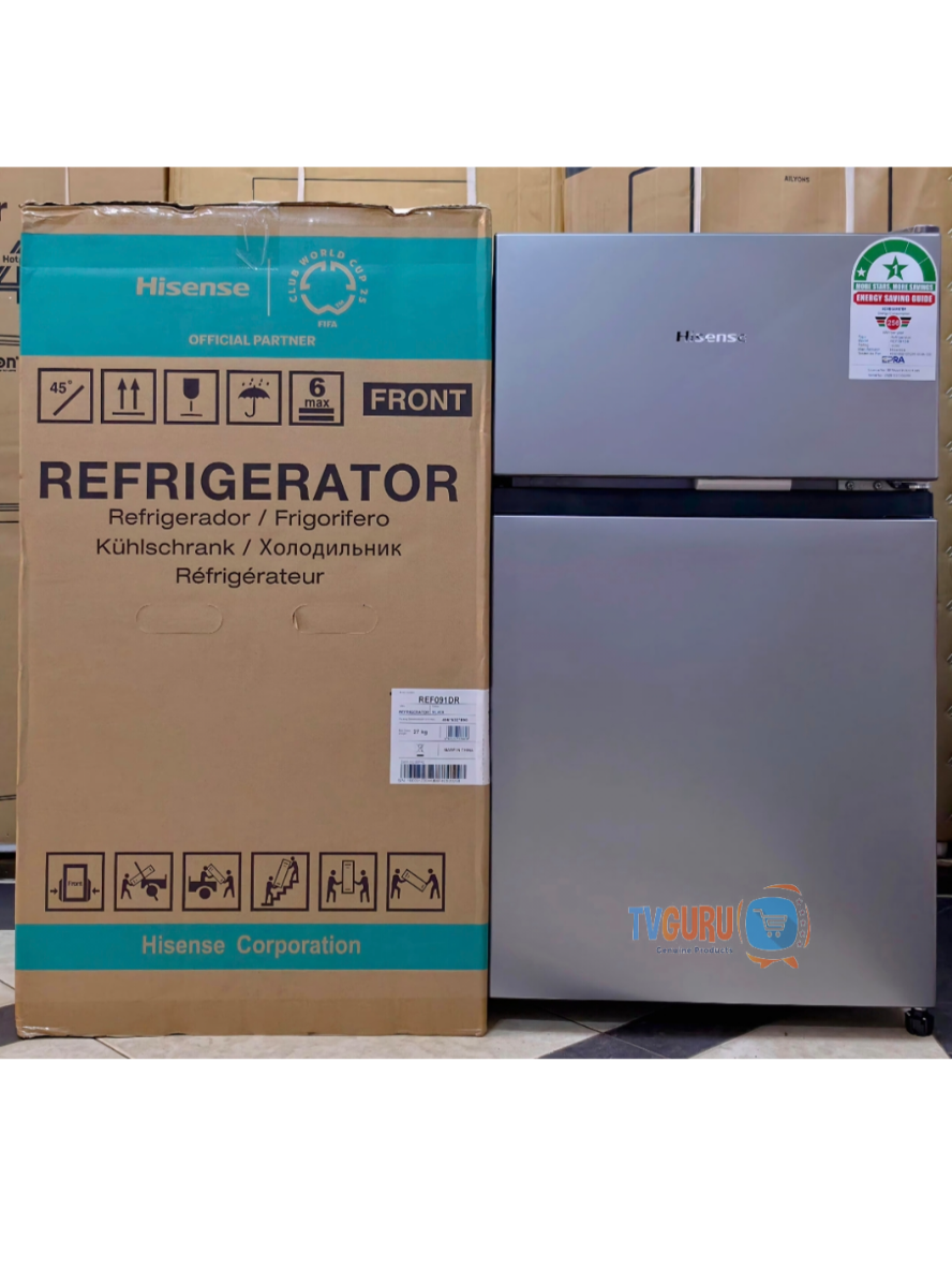 2023/11/1002090415.png Hisense REF091DR 91L Double Door Refrigerator - Image 1