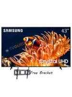 Samsung 43″ DU8000 Crystal 4K UHD Smart TV – 43DU8000 (New Model – 2024)