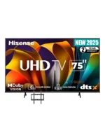 Hisense 75" 75A6N (New Model 2025) UHD 4K Smart Frameless TV