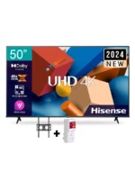Hisense 50" 50A6K (New 2024) 4K Smart Frameless TV + Goodies