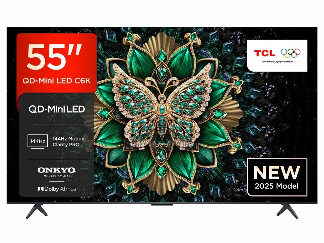 2026/04/1001845060.jpg TCL 55" C6K 2025 Premium QD-MiniLED TV - 55C6K - Image 1