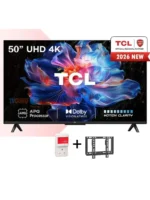 TCL 50″ 50V6D (New 2026) Google 4k HDR Smart TV