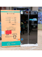 Hisense 541L Side by Side Fridge with Black Mirror Glass Door REF558DR