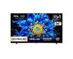 TCL 98-Inch 98P8L 144Hz 4K Premium QLED Google TV (New 2026 Model)