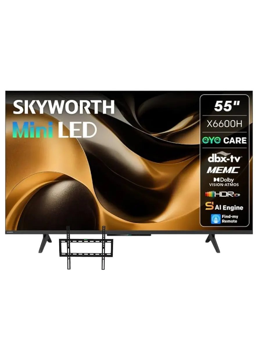 2026/05/1002034553.jpg Skyworth 55 Inch 55X6600H QD-MiniLED Smart Google TV – 55X6600H - Image 1