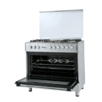 Ramtons 4G+2E 90X60 HALF INOX COOKER - RC/398 - Image 2