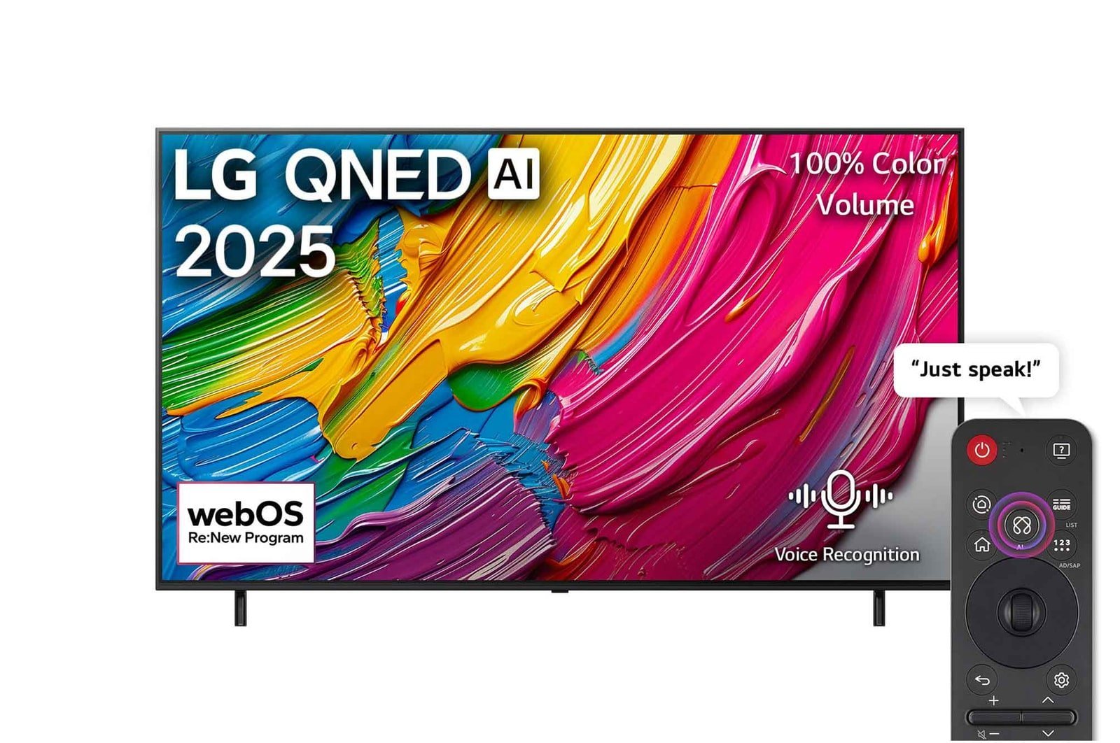 2026/06/1002219624.jpg LG 65″ 65QNED80A6A QNED AI QNED80 4K Smart TV – AI Magic remote HDR10 webOS25 - Image 1
