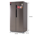 Ramtons 430 Liters Side By Side LED No Frost Fridge - RF/319 - Image 3