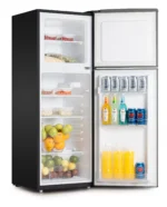 VON 138L Double Door Fridge (Dark Silver) - VRT138DRHX - Image 2