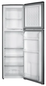 VON 166L Double Door Direct Cool Fridge (VRT-166DRAG) - Grey - Image 3