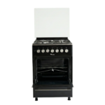 Ramtons 3Gas+1Electric 58X58 Black (Inox Top) Cooker - RC/310 - Image 2