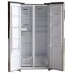 Ramtons 430L Side By Side No Frost Fridge (Silver)- RF/319 - Image 2