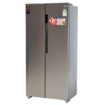 Ramtons 430L Side By Side No Frost Fridge (Silver)- RF/319 - Image 5