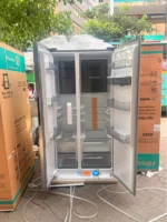 Hisense REF558DR 541L Side-by-Side Fridge with Water Dispenser (Silver) - Image 2